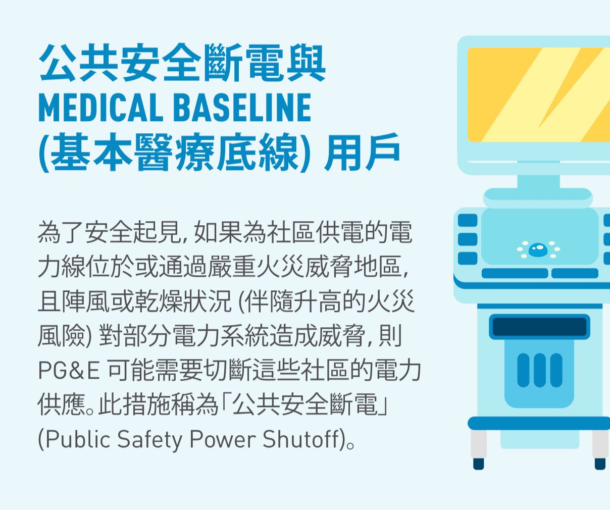醫療設備的插圖