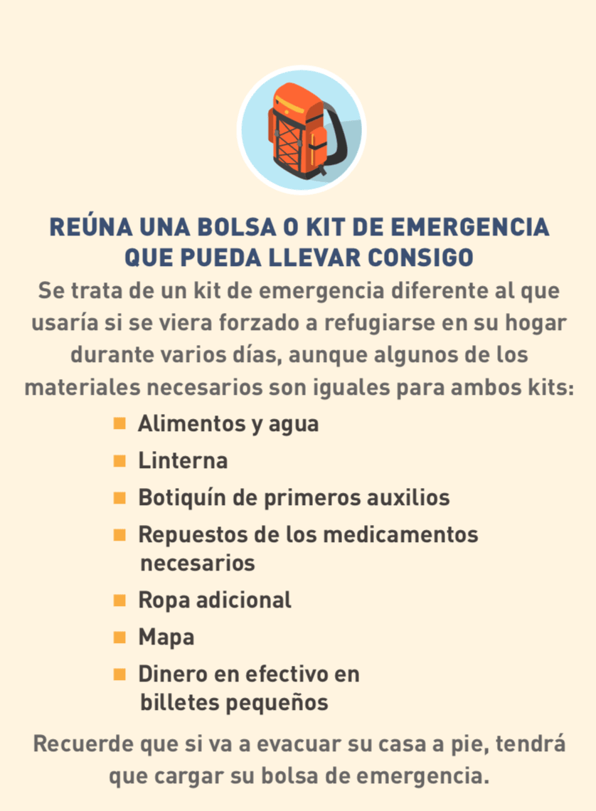 Ícono ilustrado de una lista de una mochila