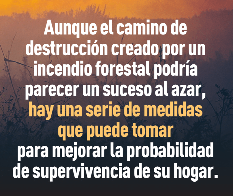 Imagen de fondo de un incendio.