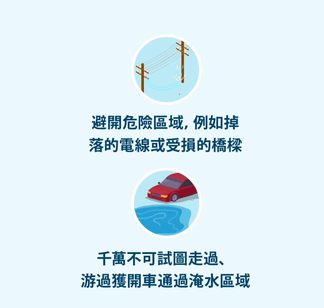 電力線和車子在水邊的插圖圖示