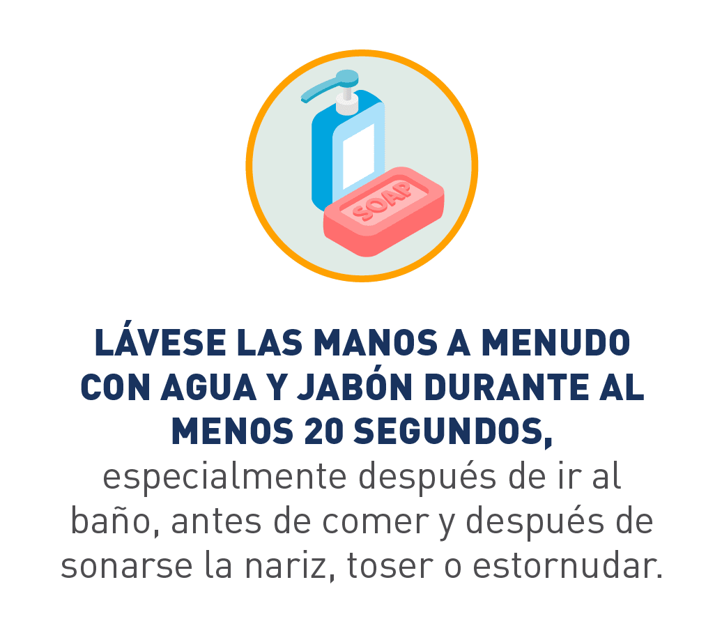 Gráfico de jabón para las manos