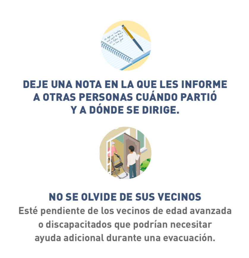 Ícono ilustrado de un cuaderno y una pluma y de un vecino de edad avanzada
