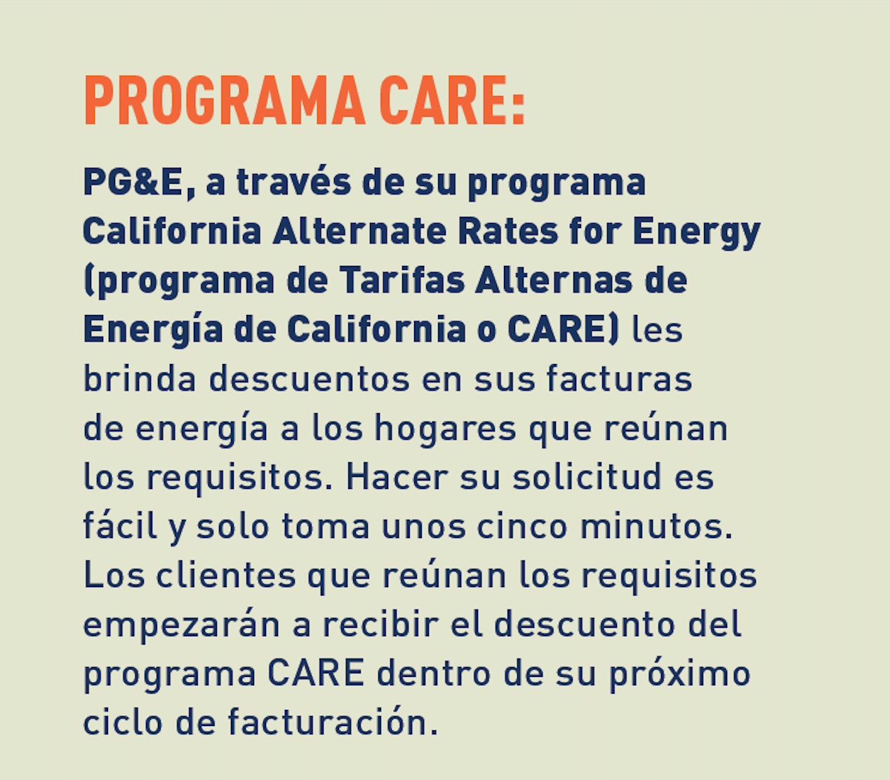 Programa care