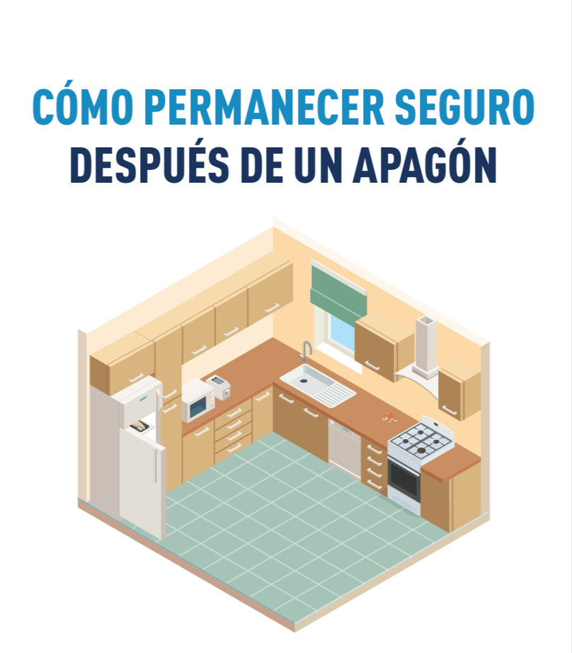 Ilustración de una cocina.